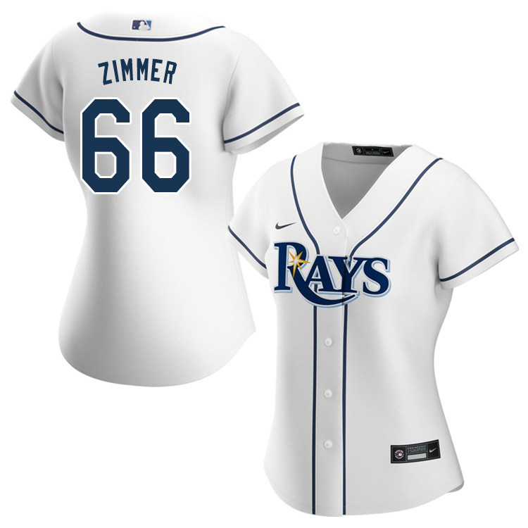 Nike Women #66 Don Zimmer Tampa Bay Rays Baseball Jerseys Sale-White